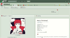 Desktop Screenshot of marikatsuki.deviantart.com