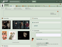 Tablet Screenshot of eris24.deviantart.com