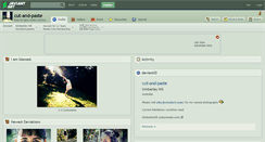 Desktop Screenshot of cut-and-paste.deviantart.com