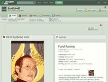 Tablet Screenshot of bandungs.deviantart.com