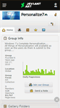 Mobile Screenshot of personalize7.deviantart.com