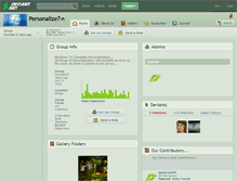 Tablet Screenshot of personalize7.deviantart.com