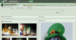Desktop Screenshot of charon-the-ferryman.deviantart.com