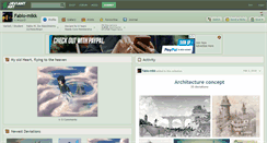 Desktop Screenshot of fabio-mikk.deviantart.com