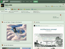 Tablet Screenshot of fabio-mikk.deviantart.com