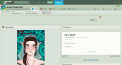 Desktop Screenshot of anime-freak-trish.deviantart.com