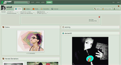 Desktop Screenshot of mgor.deviantart.com