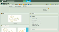 Desktop Screenshot of angelicarubio.deviantart.com