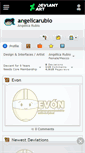 Mobile Screenshot of angelicarubio.deviantart.com