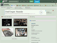 Tablet Screenshot of amoritz.deviantart.com