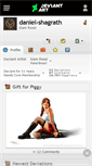 Mobile Screenshot of daniel-shagrath.deviantart.com