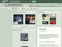 Tablet Screenshot of fantasy-backgrounds.deviantart.com