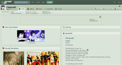 Desktop Screenshot of classycatt.deviantart.com