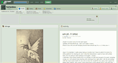Desktop Screenshot of homeobox.deviantart.com