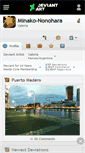 Mobile Screenshot of minako-nonohara.deviantart.com