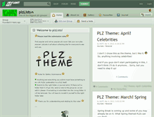 Tablet Screenshot of plzlists.deviantart.com