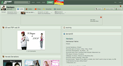 Desktop Screenshot of hentaro.deviantart.com