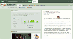 Desktop Screenshot of mortandphilfg.deviantart.com