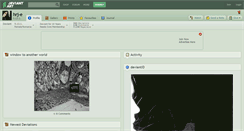 Desktop Screenshot of hrj-e.deviantart.com