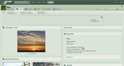Desktop Screenshot of dizs.deviantart.com