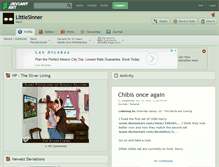 Tablet Screenshot of littlesinner.deviantart.com