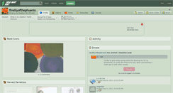Desktop Screenshot of firelilyofthephoenix.deviantart.com
