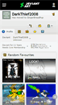 Mobile Screenshot of darkthief2008.deviantart.com