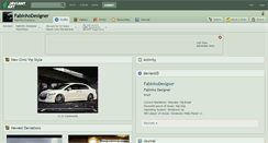 Desktop Screenshot of fabinhodesigner.deviantart.com