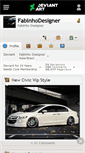 Mobile Screenshot of fabinhodesigner.deviantart.com