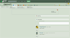 Desktop Screenshot of dragonaura77.deviantart.com