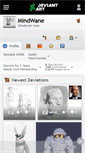 Mobile Screenshot of mindwane.deviantart.com