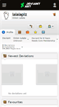 Mobile Screenshot of lalalaplz.deviantart.com