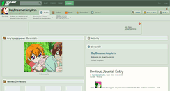 Desktop Screenshot of daydreameramyann.deviantart.com
