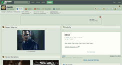 Desktop Screenshot of max0n.deviantart.com