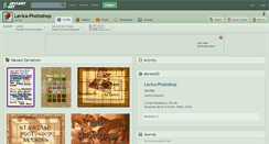 Desktop Screenshot of lavica-photoshop.deviantart.com