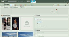 Desktop Screenshot of ak-couple.deviantart.com