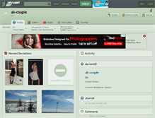 Tablet Screenshot of ak-couple.deviantart.com
