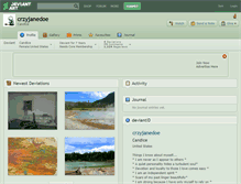 Tablet Screenshot of crzyjanedoe.deviantart.com