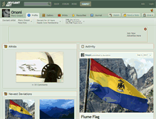 Tablet Screenshot of orsoni.deviantart.com