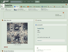 Tablet Screenshot of feelinthis.deviantart.com