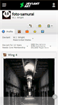 Mobile Screenshot of foto-samurai.deviantart.com