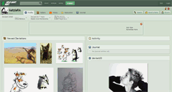 Desktop Screenshot of katziara.deviantart.com