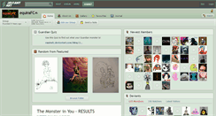 Desktop Screenshot of equirafc.deviantart.com