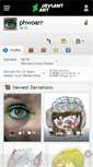 Mobile Screenshot of phwoarr.deviantart.com