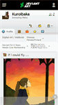 Mobile Screenshot of kuroibaka.deviantart.com