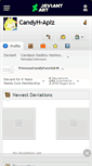 Mobile Screenshot of candyh-aplz.deviantart.com