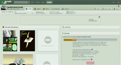 Desktop Screenshot of candycanecorset.deviantart.com