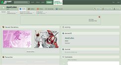 Desktop Screenshot of monicullen.deviantart.com