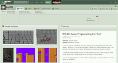Desktop Screenshot of log316.deviantart.com
