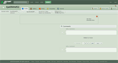 Desktop Screenshot of eyeofawolf22.deviantart.com